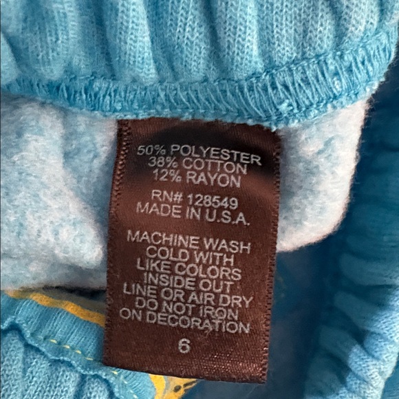 NEW [Aviator Nation] Sweats Casual Sweatpants Joggers in Neon Blue Youth 6 - Picture 11 of 13